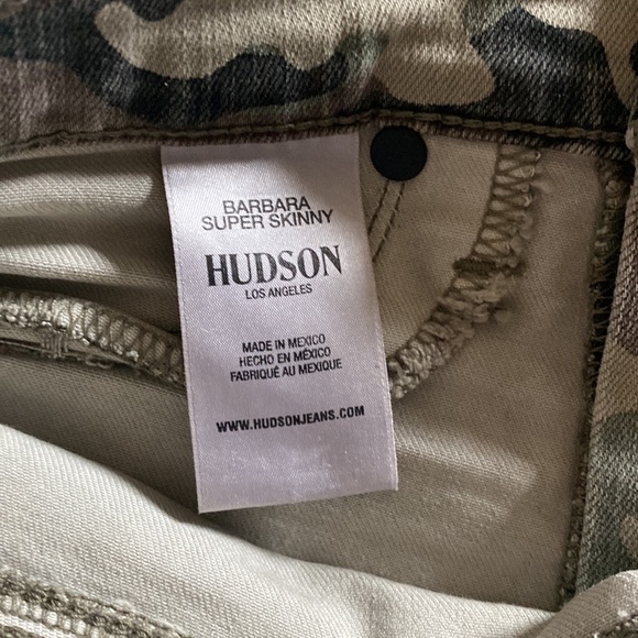 Hudson Barbara Super Skinny Ankle Jean, Camouflage, Women’s Size 28 - Picture 5 of 6